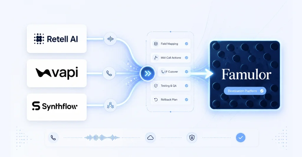 Retell AI, Vapi und Synthflow migrieren: Das Enterprise-Playbook für Voice-AI-Wechsel