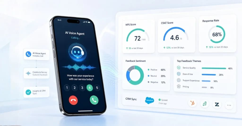 KI-Telefonumfragen: CSAT und NPS automatisiert 2026