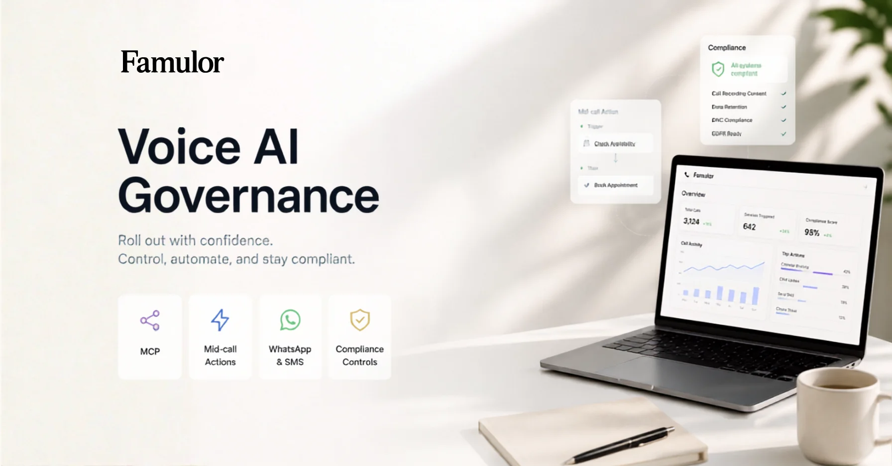 Voice-AI-Governance: MCP, Mid-call Actions und Compliance kontrolliert ausrollen